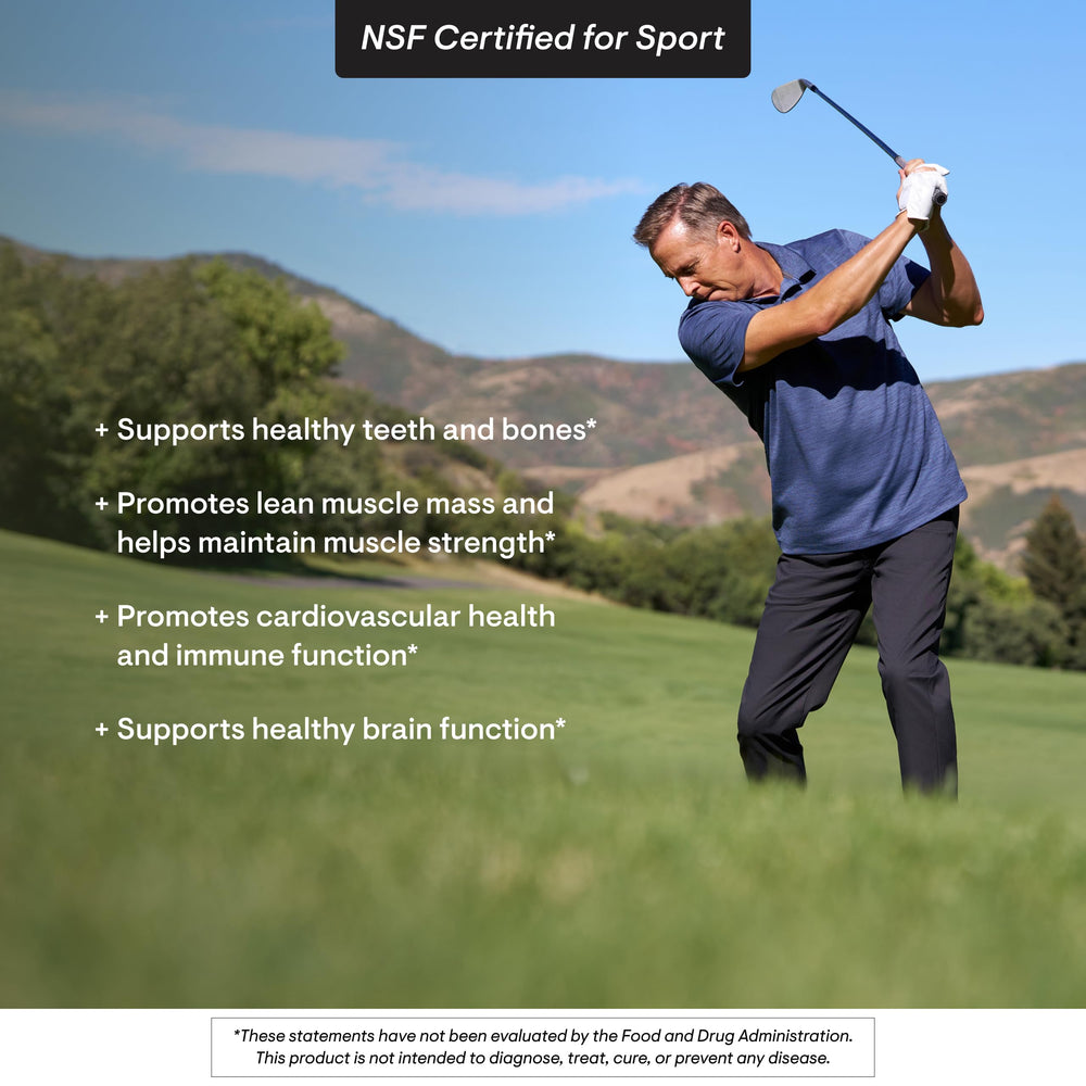 THORNE Vitamin D-5000 NSF Certified for Sport logo.