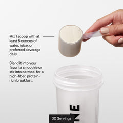 Thorne Whey Protein Isolate Vanilla nutrition facts panel supports macro tracking