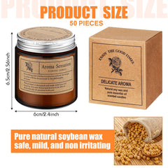 Threlaco soy wax candles burn cleanly for safe, long-lasting evenings.