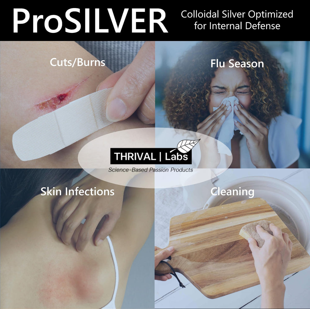 ProSILVER 20 PPM label emphasizes concentration clarity.