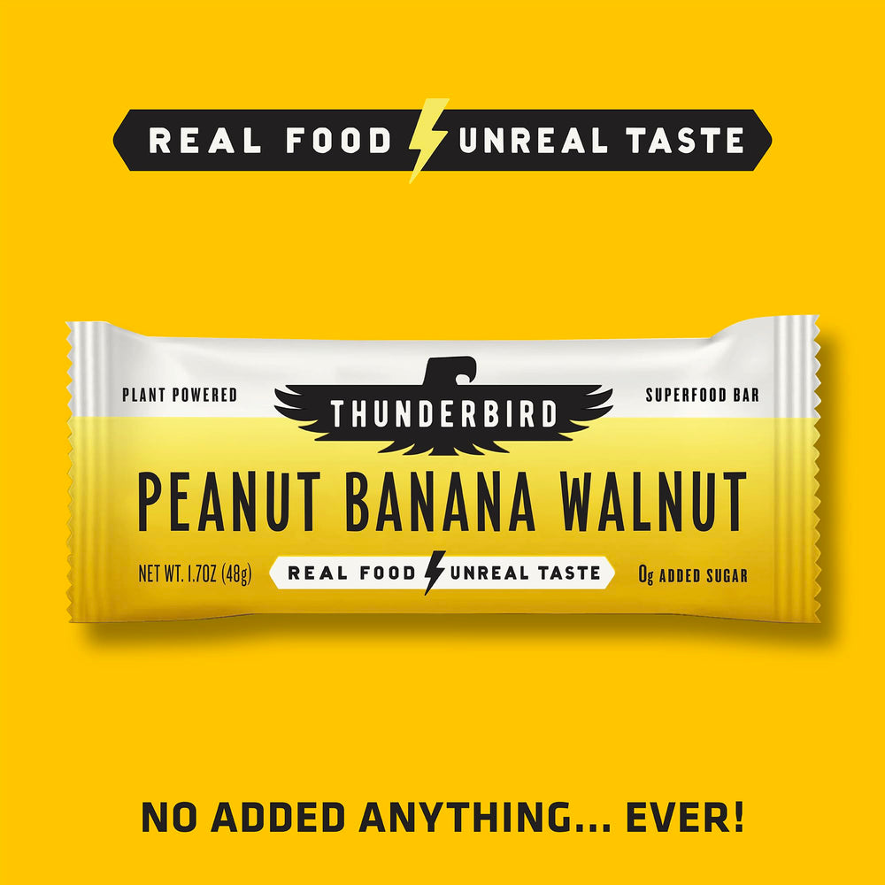 Thunderbird Bars gluten-free paleo vegan badge signals inclusive snack options