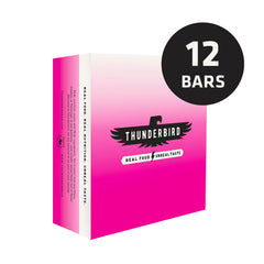 Thunderbird Real Food Bars Peanut Butter Jelly hero shot with vibrant color and protein