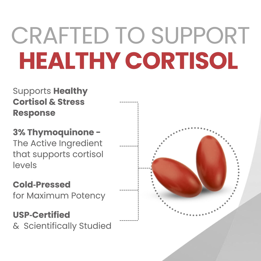 Full-spectrum black seed oil ingredient highlights ThymoQuin's natural base for potentially balanced stress responses