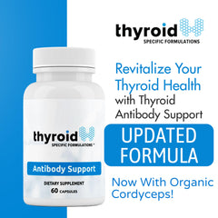 Thyroid Specific Formulations Antibody Support capsules-pack shot displays easy daily supplementation