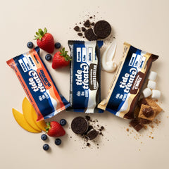 Tidetreats Crispy Rice Protein Bar as post-workout snack.