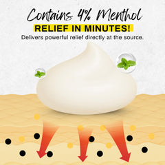 TIDL Cryotherapy Soothing Cream leaves a non-sticky finish after application