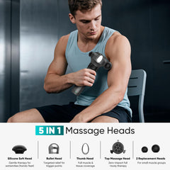 TILAT M1 Max 6500 RPM motor delivers thorough muscle treatment across large areas.