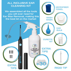 Tilcare ear irrigation wash system facilitates gentle, at-home ear care.