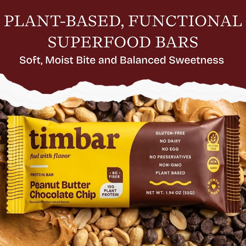 TIMBAR ingredients with chicory fiber highlighting prebiotic support