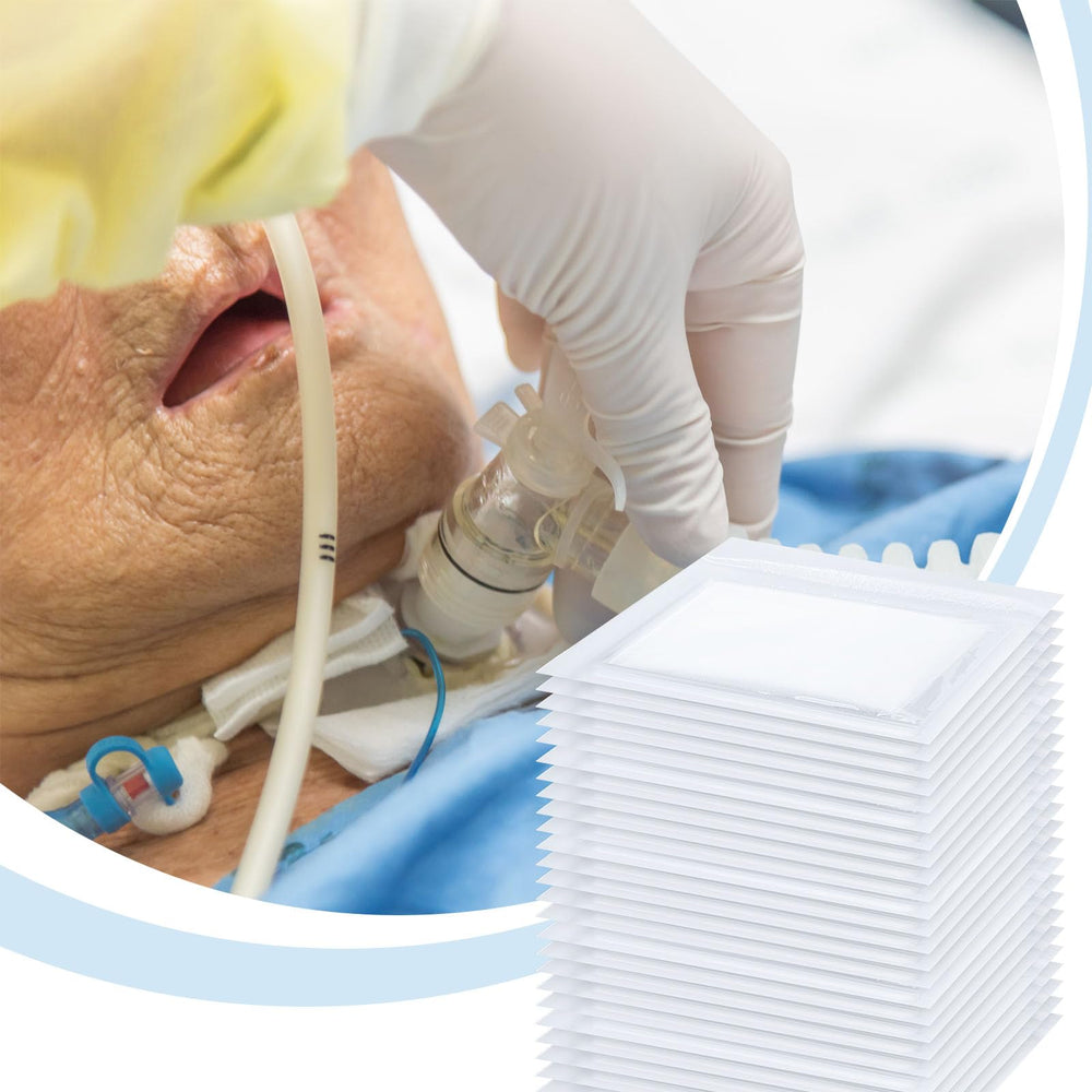 Timgle split drain sponge supports efficient dressing changes.