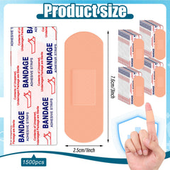 Timgle waterproof 1x3 inch bandages in action for secure protection.