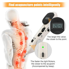 Tirisia meridian pen side view highlighting ergonomic grip for comfortable sessions.
