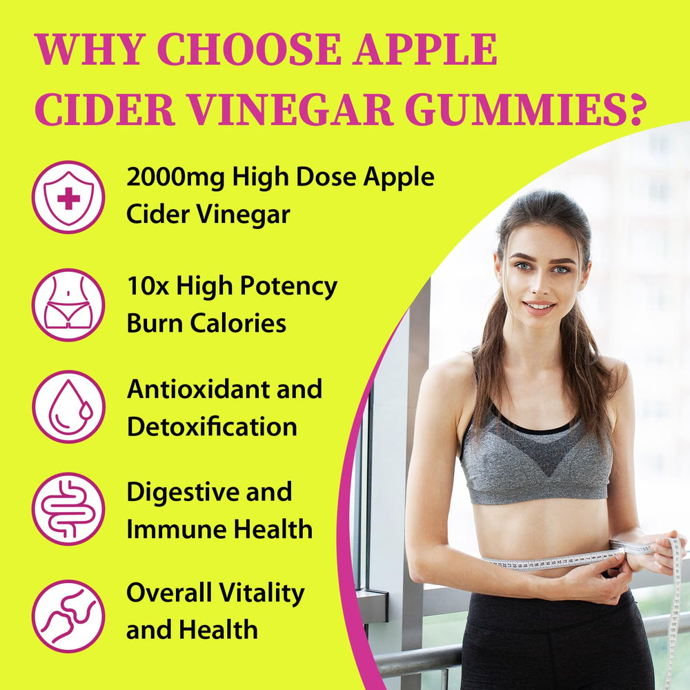 Tisestence Apple Cider Vinegar Gummies green-tea ingredient closeup highlighting metabolism support.