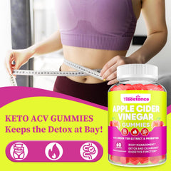 Tisestence gummies serving pour illustrates easy daily intake and energy-friendly routine.