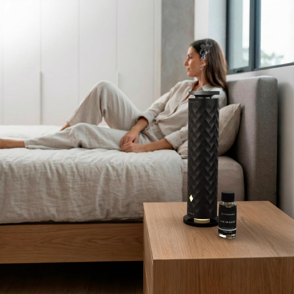 TitanVex Dream On daily-use bottle—about three months of fragrance per bottle.