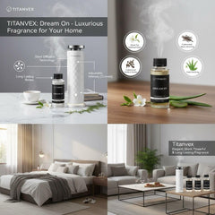 TitanVex Dream On size variants—three options to fit small rooms or large areas.