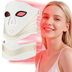 Tiyeaud mask covers face and neck for at-home skincare sessions