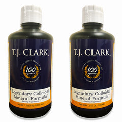 T.J. Clark Legendary mineral formula bottle setup for daily mineral intake