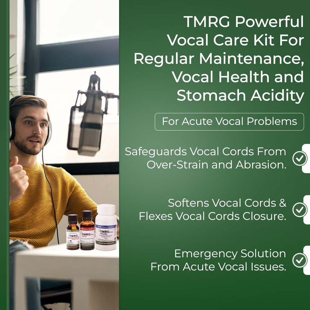 TMRG Powerful Vocal Recovery Kit Large Clip accessory for convenient on the go care