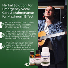TMRG Powerful Vocal Recovery Kit Large hero shot highlights all components
