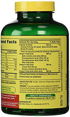 TNDCKP container of Spring Valley oils supports balanced wellness in daily supplementation