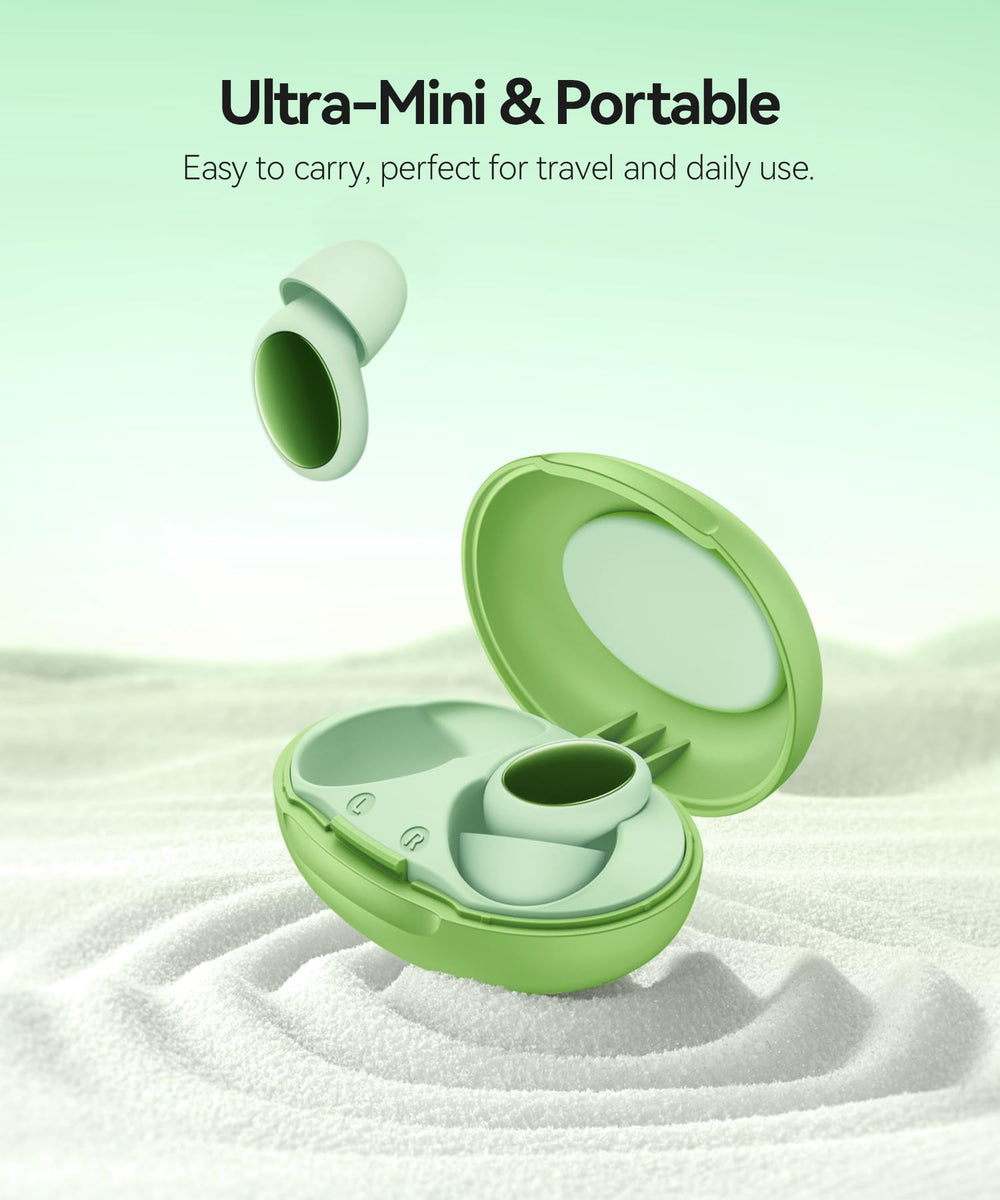 TOAPEX avocado earplugs ideal for concerts and travel