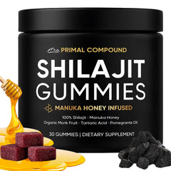 TOGOLIUN Primal Compound Shilajit Gummies bottle for daily vitality.