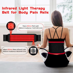 TOLOCO belt remote control enables easy timed sessions.