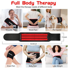 TOLOCO belt USB-powered for convenient at‑home sessions.