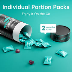 TOMEISOR on-the-go bottle with travel pouch for busy days.