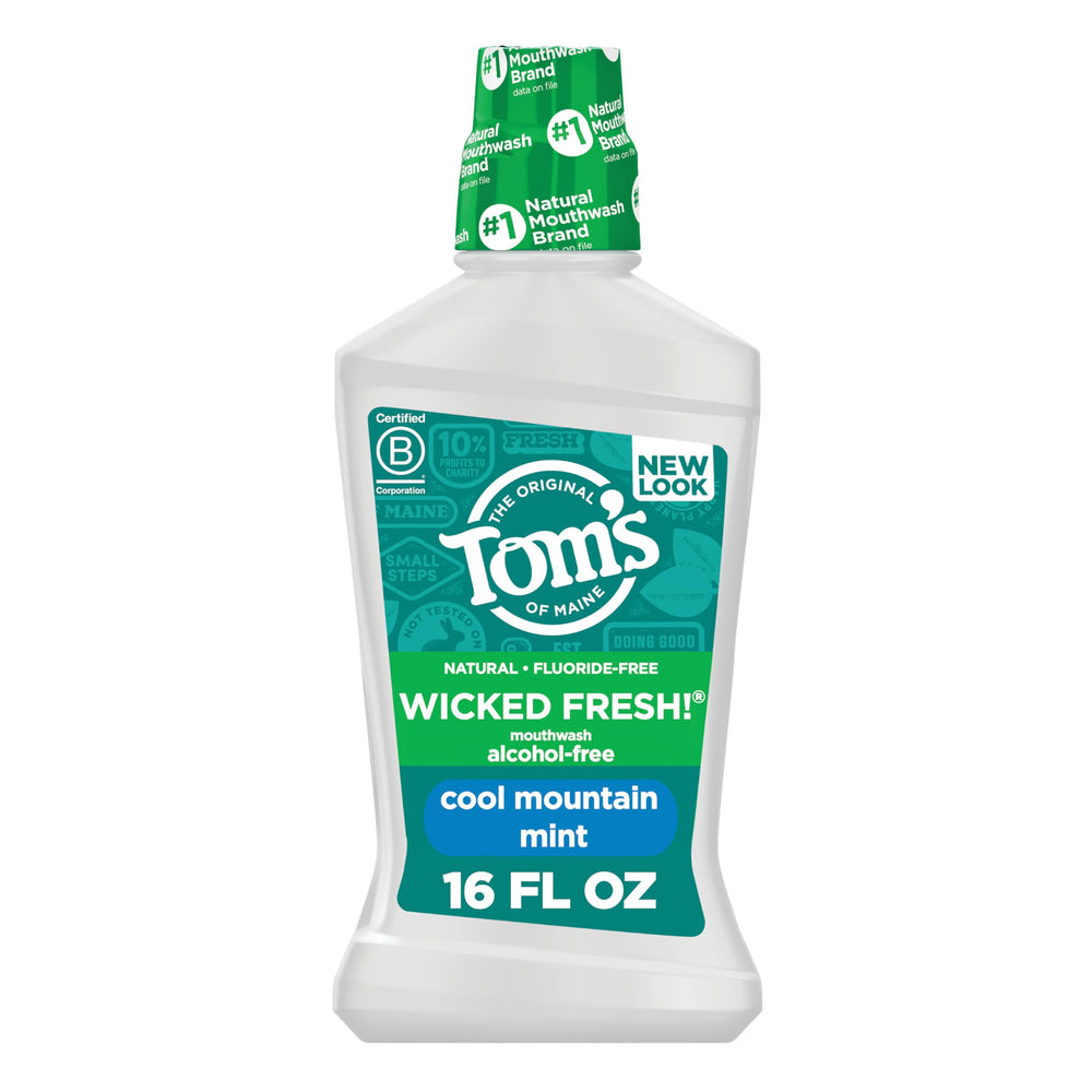 Alcohol-free formula for gentle rinsing