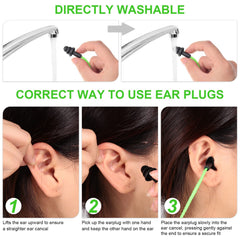 Tondiamo earplugs individually-wrapped-pairs for hygienic use