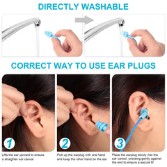 Tondiamo individually wrapped ear plugs emphasizing hygiene and portability.