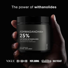 Toniiq Ashwagandha black pepper extract improves absorption.