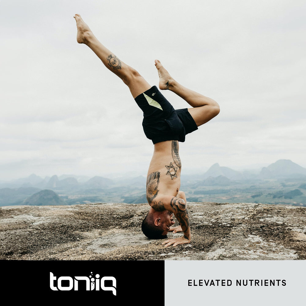 Toniiq Black Maca, single-origin Peruvian maca, wildcrafted roots for authentic profile.