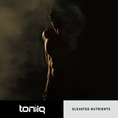 Toniiq DHEA 100mg third-party lab seal on packaging indicating quality testing