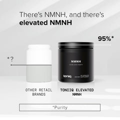 Toniiq NMNH dose dispense illustrating easy daily intake.