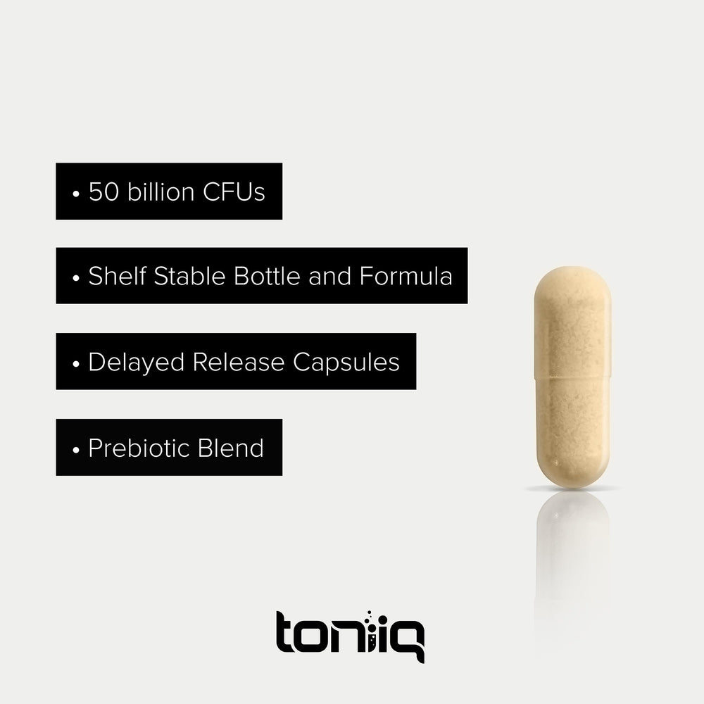 Toniiq vegetarian capsules packaging for easy daily use