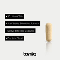Toniiq vegetarian capsules packaging for easy daily use