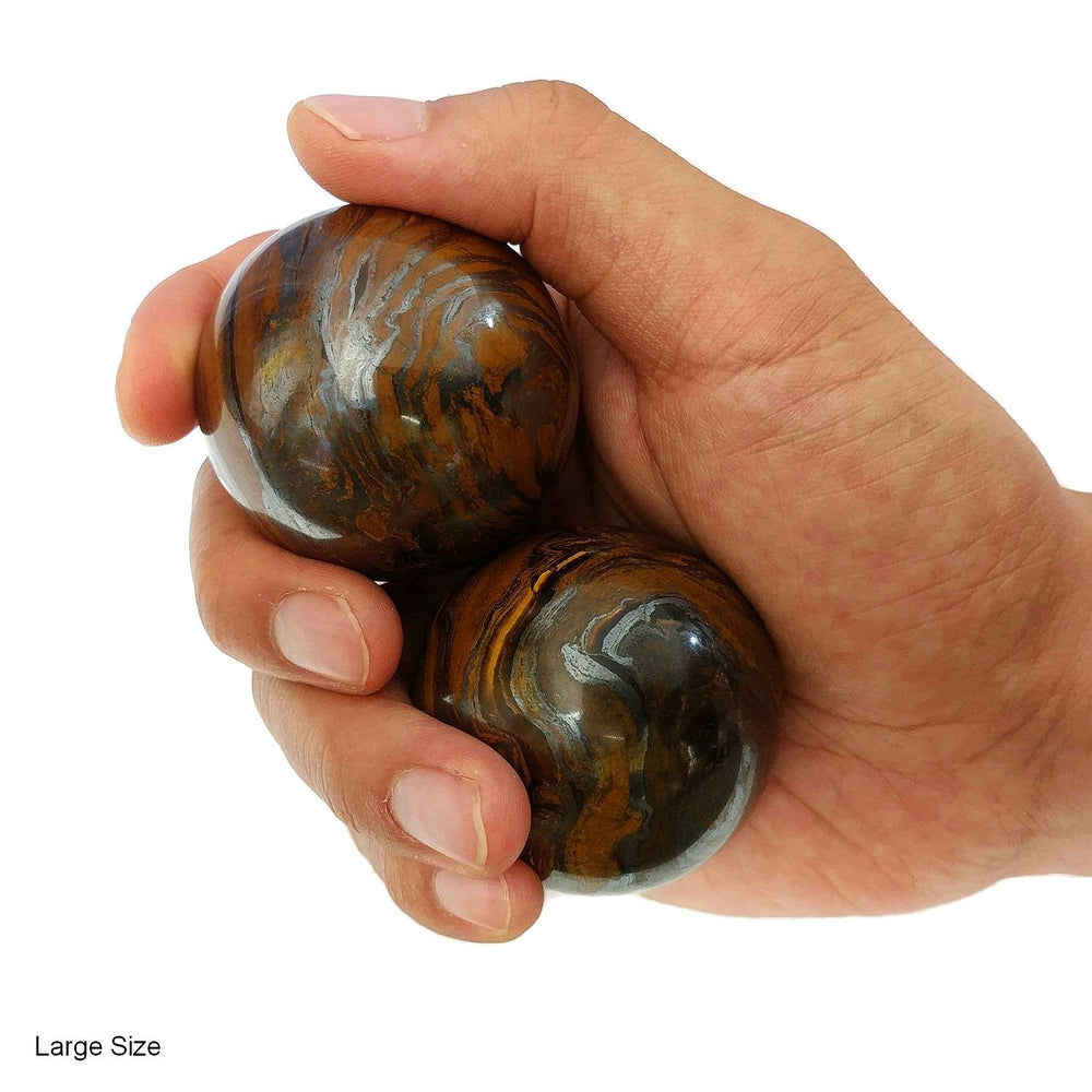 Top Chi Tiger Iron Baoding Ball used in meditation for balanced energy.
