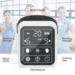 TopLeder Rehabilitation Robot Gloves hand exercise, finger training capability.