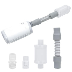 Tordale AirMini muffler packaging showing compact, travel-friendly design for noise reduction.