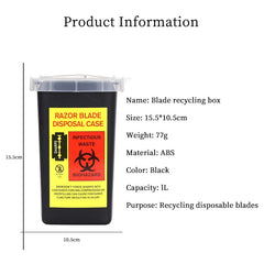 TorSor disposal container for tattoo syringe keeps needles secure
