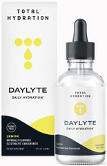 Total Hydration Daylyte electrolyte drops bottle with lemon flavor for refreshing daily hydration.