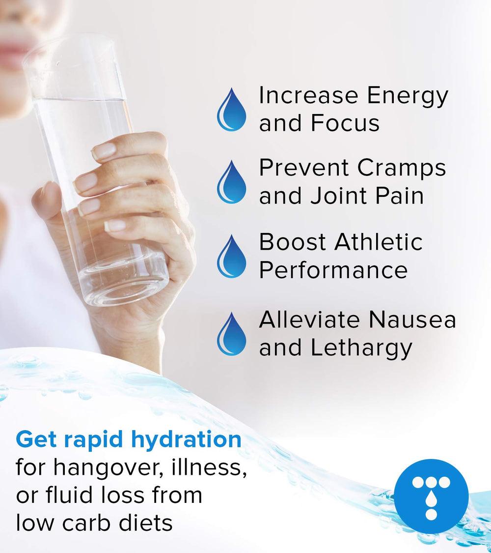 Glass with Ketolyte liquid shows clean, flavor-free hydration after training.