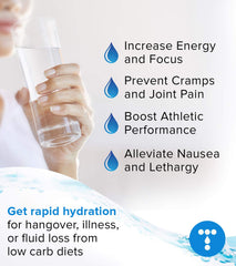 Glass with Ketolyte liquid shows clean, flavor-free hydration after training.