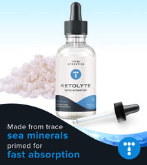 Ketolyte in gym bag, a portable hydration option for active days.