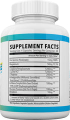 Table showing Total Resurge Deep Sleep capsules for nightly routine