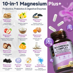 Totaria capsules close-up highlighting vegan, non-GMO magnesium complex