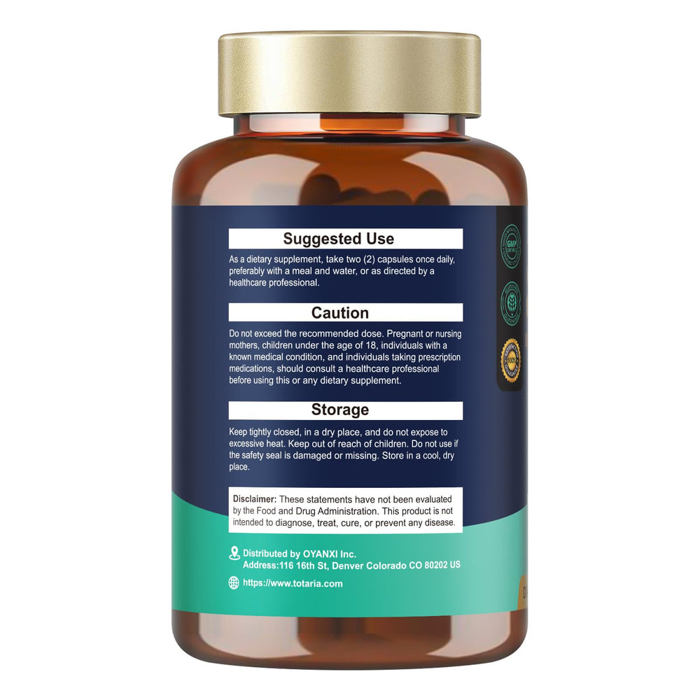 Totaria bottle-packaging showing two-pack set for ongoing magnesium and B vitamin support
